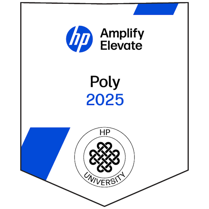 HP Poly Badge 2025