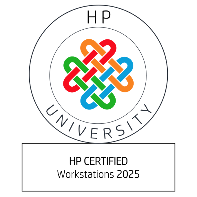 HP Workstation Badge