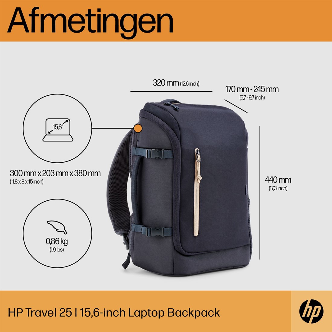 Hp laptop backpack online