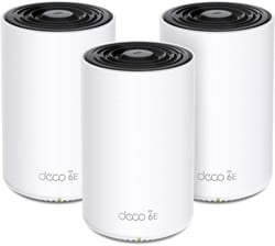 TP-Link Deco XE75 Pro (3-pack) Tri-band (2,4 GHz / 5 GHz / 6 GHz) Wi-Fi 6E (802.11ax) Wit Intern