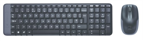 Logitech MK220 RF Draadloos QWERTY Zwart toetsenbord