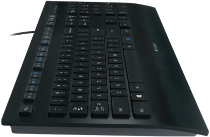 Logitech K280e QWERTY US International toetsenbord bij ICT-Store.nl