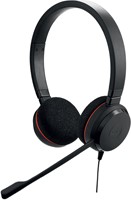 Jabra Evolve 20 MS Stereo Headset Hoofdband USB Type-A Zwart