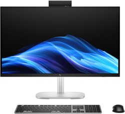 HP EliteStudio 8 G1i 27 AI Intel Core Ultra 5 235 60,5 cm (23.8") 1920 x 1080 Pixels Alles-in-één-pc 16 GB DDR5-SDRAM 512 GB SSD Windows 11 Pro Wi-Fi 7 (802.11be) AI PC Zilver