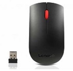 Lenovo 4X30M56887 RF draadloos + Bluetooth Optisch 1200DPI Ambidextrous Grijs, Rood muis