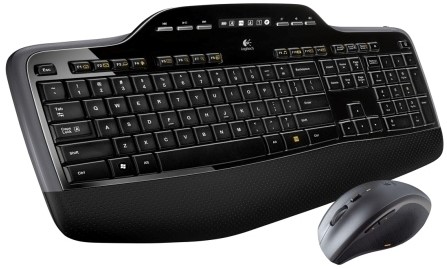 Logitech MK710 RF Draadloos AZERTY Zwart toetsenbord