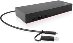 Lenovo 40AF0135EU Zwart notebook dock & poortreplicator