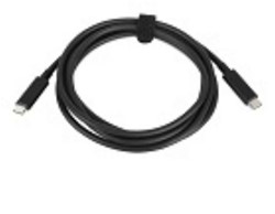 Lenovo 4X90Q59480 2m USB C USB C Mannelijk Mannelijk Zwart USB-kabel