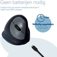 Muis R-Go Ergonomisch HE Break Wireless Rechts L-5
