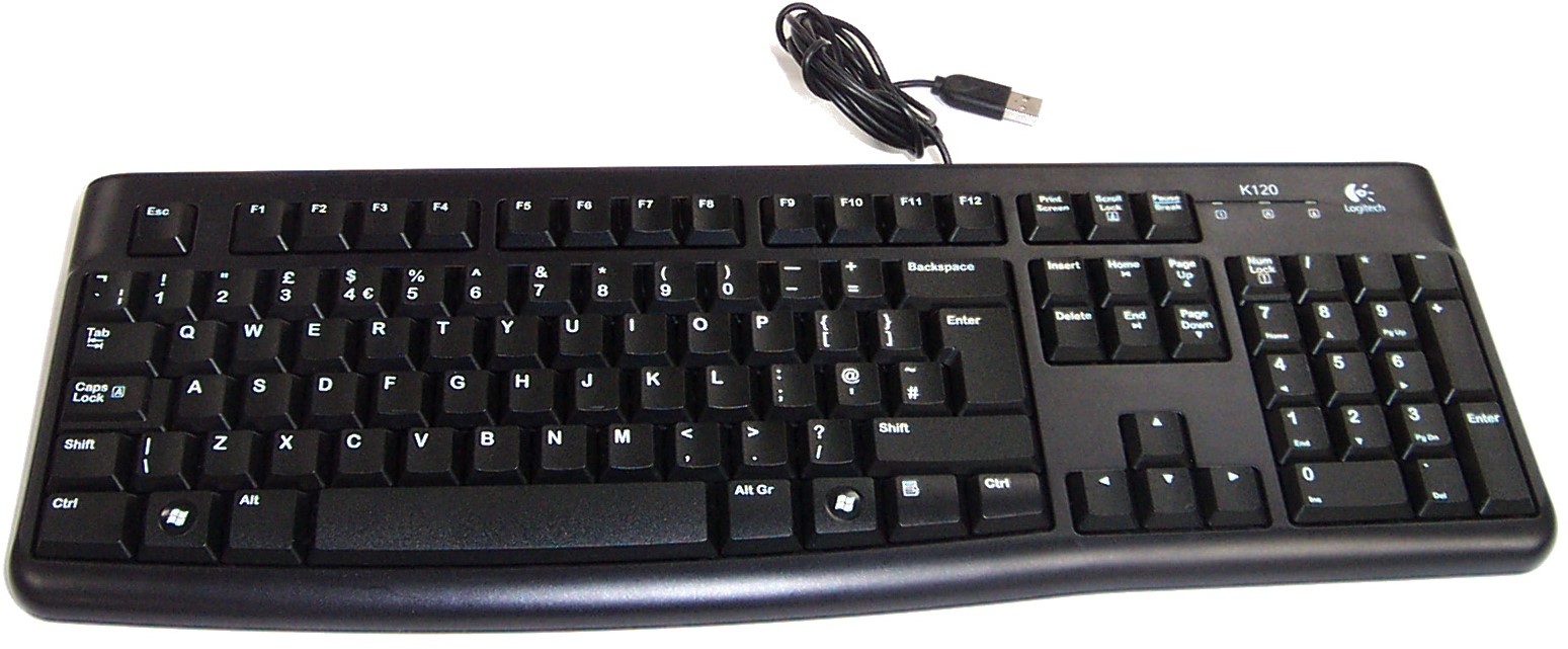 K120 USB AZERTY toetsenbord ICT-Store.nl