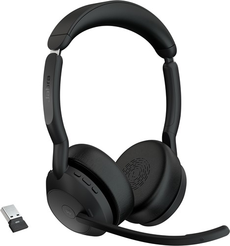Jabra 25599-999-999 hoofdtelefoon/headset Draadloos Hoofdband Kantoor/callcenter Bluetooth Oplaadhouder Zwart