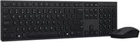 Lenovo 4X31K03968 toetsenbord Inclusief muis RF-draadloos + Bluetooth Belgisch, Engels Grijs-3