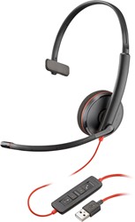 HP Poly Poly Blackwire 3210 Monaural USB-A Headset