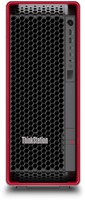 Lenovo ThinkStation P7 w5-3423 Tower Intel® Xeon® 32 GB DDR5-SDRAM 1 TB SSD Windows 11 Pro for Workstations Workstation Zwart, Rood