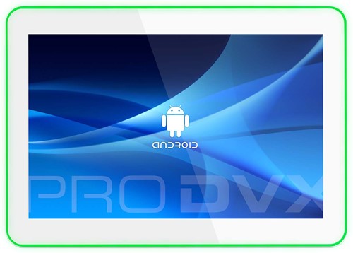 ProDVX APPC-10SLBW 25,6 cm (10.1") 1280 x 800 Pixels Touchscreen Rockchip 2 GB DDR3-SDRAM 16 GB Flash Wit All-in-One tablet PC