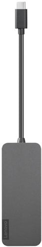 Lenovo 4X90X21427 interface hub USB 3.2 Gen 2 (3.1 Gen 2) Type-C 20000 Mbit/s Grijs