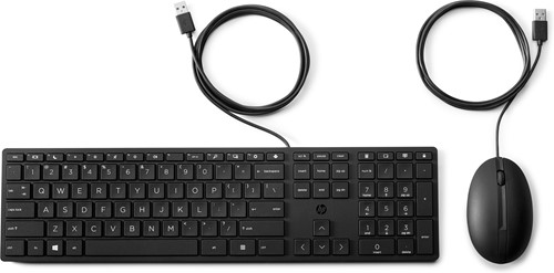 HP 320MK muis en toetsenbord met kabel voor desktop
