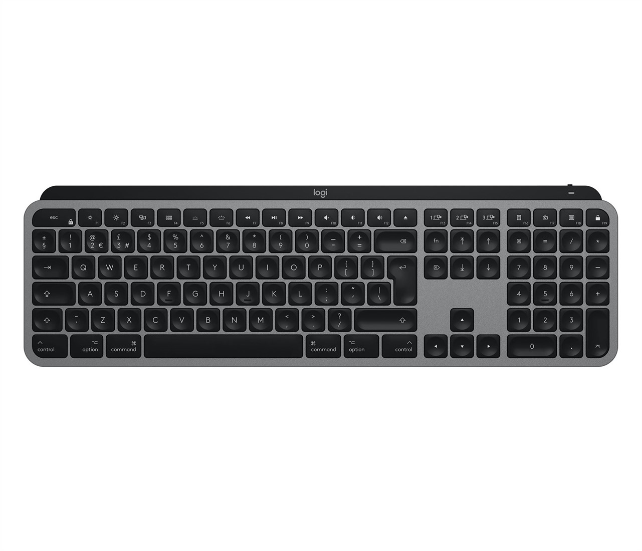 Publicatie Van hen boezem Logitech MX Keys f/ Mac toetsenbord RF-draadloos + Bluetooth QWERTY Spaans  Grijs bij ICT-Store.nl