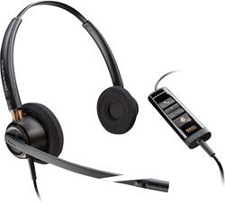 HP Poly EncorePro 525 Microsoft Teams Certified Stereo met USB-A Headset