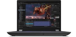 Lenovo ThinkPad P16 Intel® Core™ i7 i7-14700HX Mobiel werkstation 40,6 cm (16") WUXGA 16 GB DDR5-SDRAM 512 GB SSD NVIDIA RTX 1000 Ada Wi-Fi 6E (802.11ax) Windows 11 Pro Grijs, Zwart