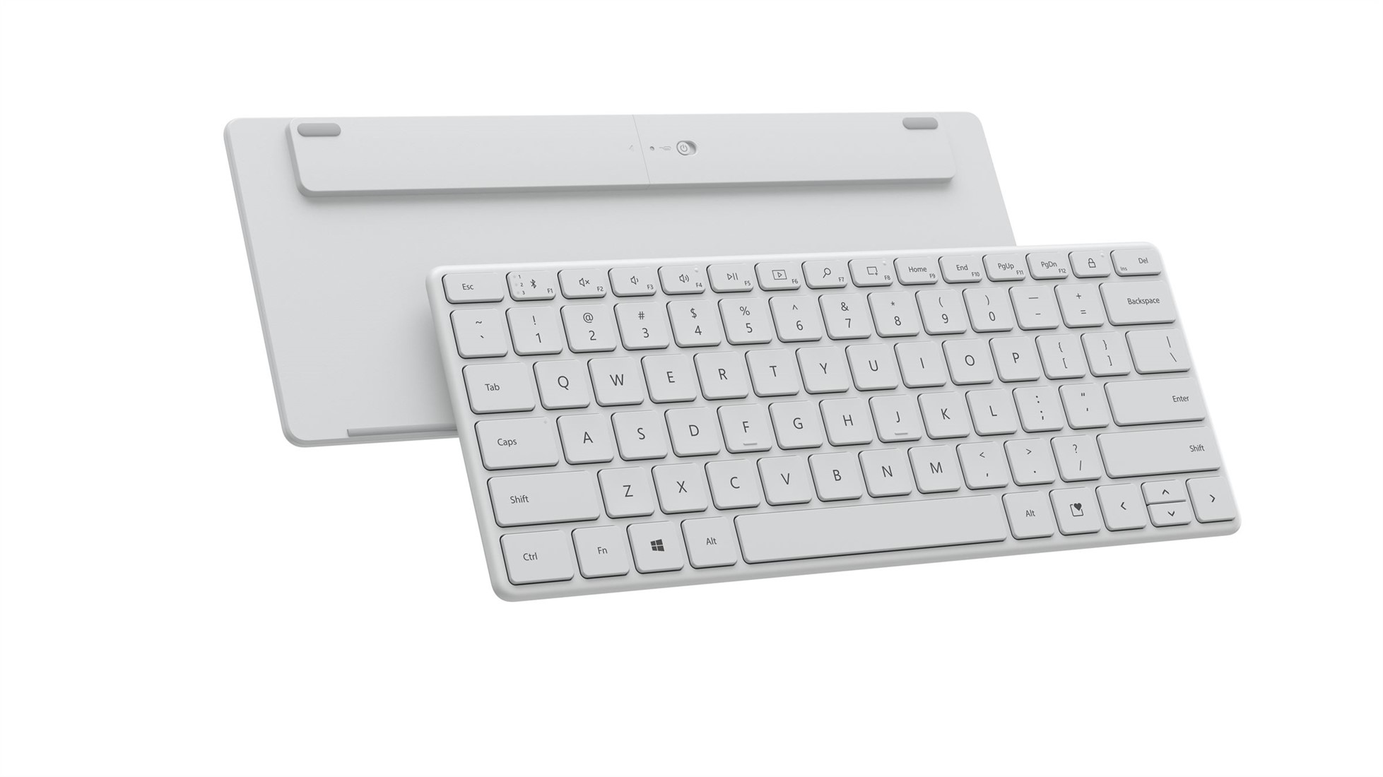 niemand Woordenlijst Millimeter Microsoft Designer Compact Keyboard toetsenbord Bluetooth QWERTZ Wit bij  ICT-Store.nl