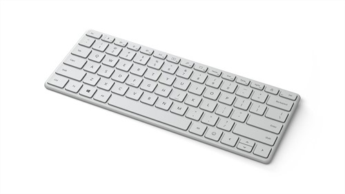 Microsoft Designer Compact Keyboard toetsenbord Bluetooth AZERTY Wit