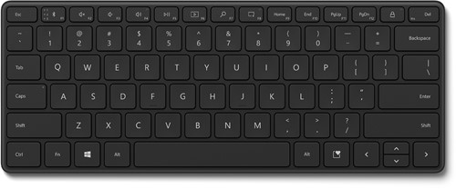 Microsoft Designer Compact Keyboard toetsenbord Bluetooth QWERTZ Zwart