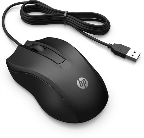HP 100 muis met kabel-2