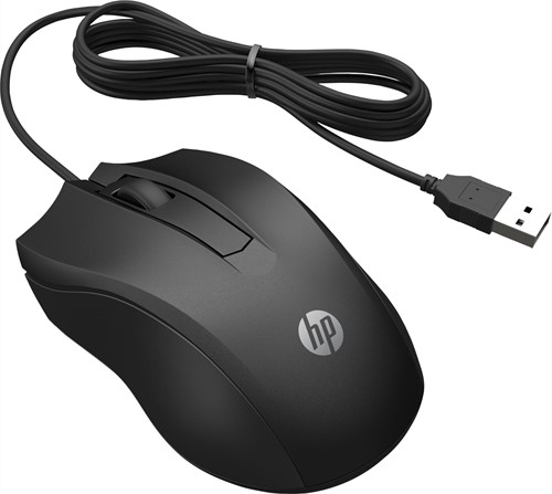HP 100 muis met kabel-3