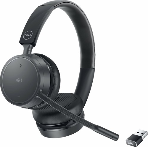 DELL WL5022 Headset Draadloos Hoofdband Kantoor/callcenter Bluetooth Zwart