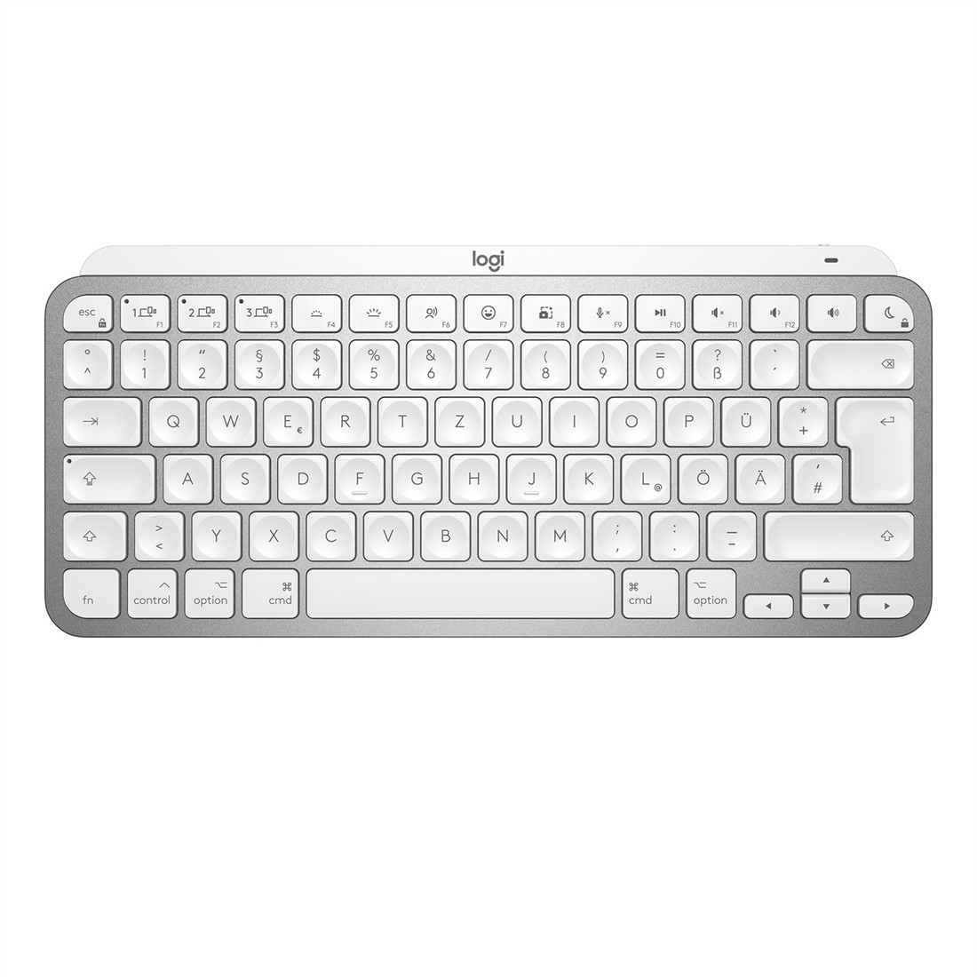 Inschrijven Pakistaans Onvermijdelijk Logitech MX Keys Mini for Mac toetsenbord RF-draadloos + Bluetooth QWERTZ  Zwitsers Zilver, Wit bij ICT-Store.nl