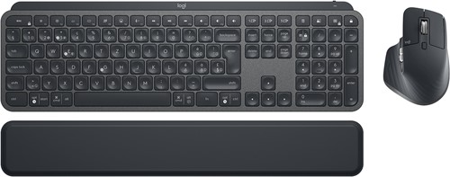 Logitech MX Keys Combo for Business toetsenbord RF-draadloos + Bluetooth QWERTZ Zwitsers Grafiet