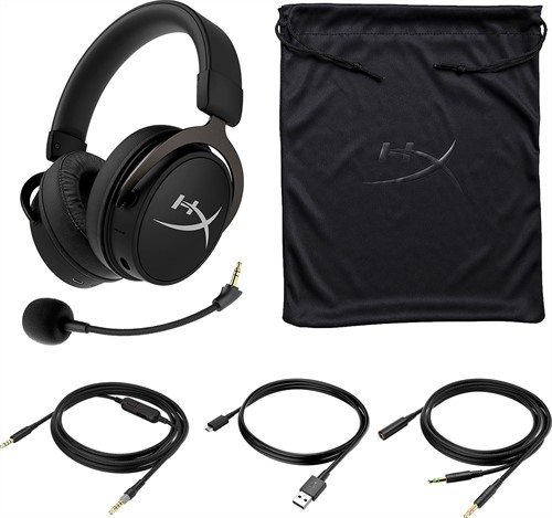 HP HyperX Cloud MIX Headset Draadloos Hoofdband Gamen Bluetooth Zwart, Grijs-2