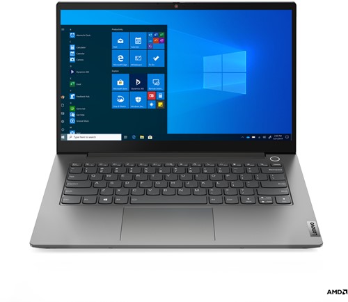 Lenovo ThinkBook 14 5700U Notebook 35,6 cm (14") Full HD AMD Ryzen™ 7 16 GB DDR4-SDRAM 512 GB SSD Wi-Fi 6 (802.11ax) Windows 11 Pro Grijs