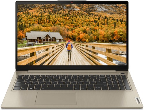 Lenovo IdeaPad 3 Notebook 39,6 cm (15.6") Full HD AMD Ryzen 5 8 GB DDR4-SDRAM 512 GB SSD Wi-Fi 5 (802.11ac) Windows 11 Home Zand