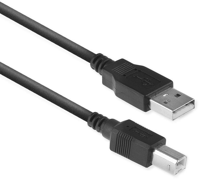 haalbaar Tante Wig ACT AC3030 USB-kabel 1 m USB 2.0 USB A USB B Zwart bij ICT-Store.nl