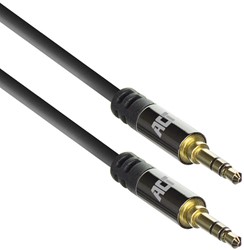 ACT AC3612 audio kabel 5 m 3.5mm Zwart