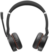 Jabra Evolve 75 Headset Bedraad en draadloos Hoofdband Oproepen/muziek Bluetooth Zwart-2