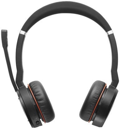 Jabra Evolve 75 Headset Bedraad en draadloos Hoofdband Oproepen/muziek Bluetooth Zwart-2