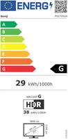Energielabel afkomstig van Icecat, automatisch ingelezen op 29-04-2026.