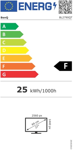 Energielabel afkomstig van Icecat, automatisch ingelezen op 29-04-2026.