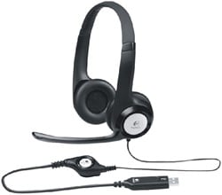 Headset Logitech H390 zwart