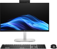 HP EliteStudio 8 G1i 23.8 AI Intel Core Ultra 5 235 60,5 cm (23.8") 1920 x 1080 Pixels Alles-in-één-pc 16 GB DDR5-SDRAM 512 GB SSD Windows 10 Pro Wi-Fi 7 (802.11be) AI PC Zilver