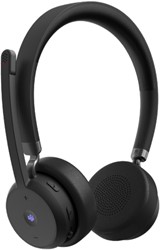 Lenovo Wireless VoIP Headset Draadloos Hoofdband Kantoor/callcenter Bluetooth Zwart