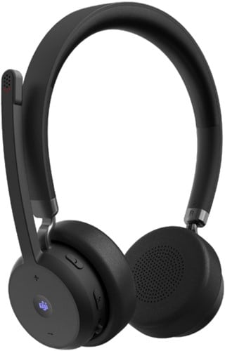 Lenovo Wireless VoIP Headset Draadloos Hoofdband Kantoor/callcenter Bluetooth Zwart