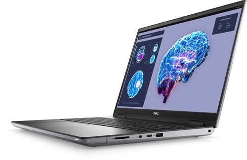 DELL Precision 7680 i7-13850HX Mobiel werkstation 40,6 cm (16") Full HD+ Intel® Core™ i7 32 GB DDR5-SDRAM 1000 GB SSD NVIDIA RTX 2000 Wi-Fi 6E (802.11ax) Windows 11 Pro Grijs-3