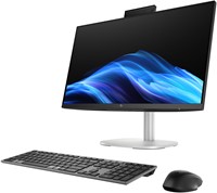 HP EliteStudio 8 G1i 23.8 AI Intel Core Ultra 7 265 60,5 cm (23.8") 1920 x 1080 Pixels Alles-in-één-pc 16 GB DDR5-SDRAM 512 GB SSD Windows 10 Pro Wi-Fi 7 (802.11be) AI PC Zilver-3
