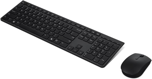 Lenovo 4X31K03968 toetsenbord Inclusief muis RF-draadloos + Bluetooth Belgisch, Engels Grijs-2
