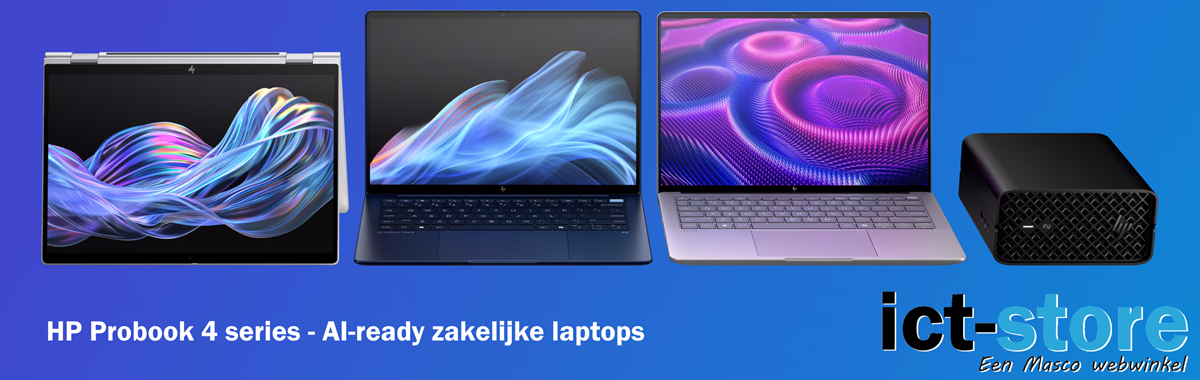HP ProBook 4 Series – AI-ready zakelijke laptops 2025

